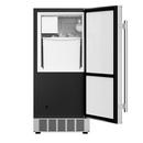 Edgestar Stainless Steel 33-5/16 in. 20 lb Ice Maker 