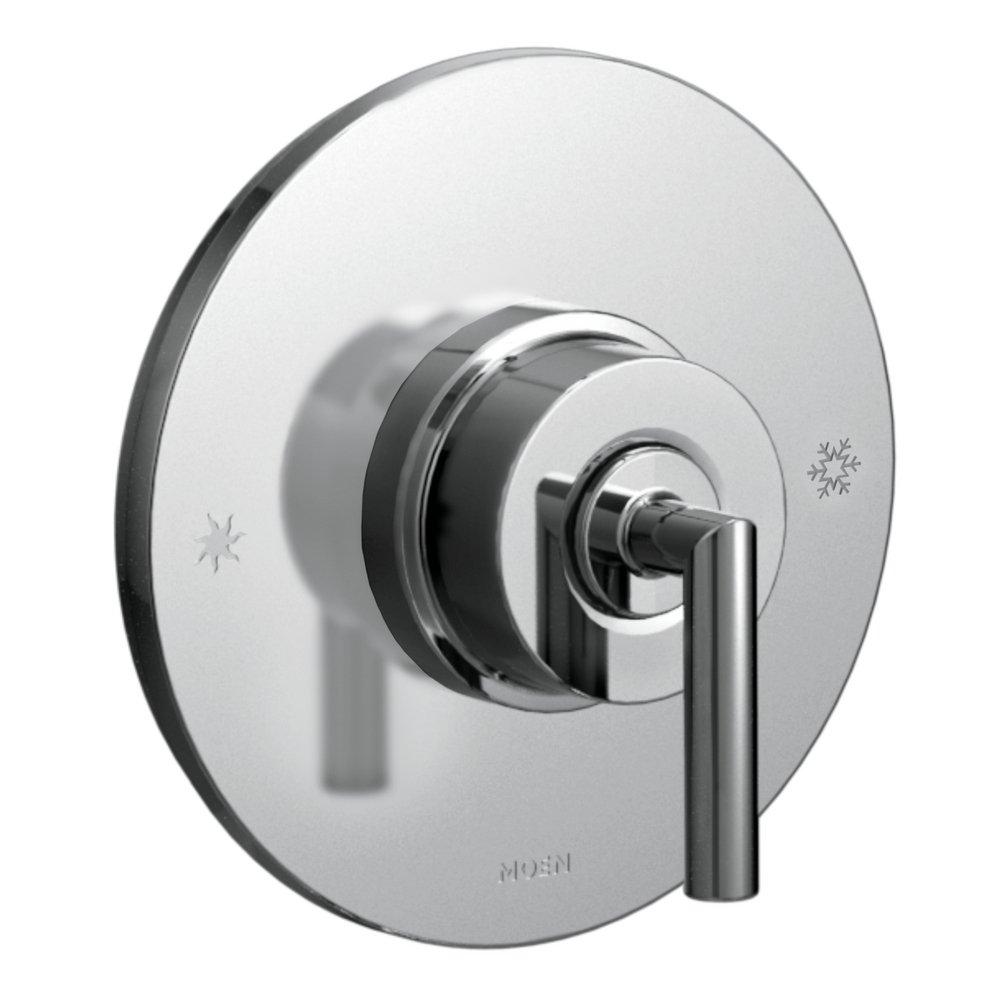 Moen Chrome Pressure Balancing Shower Valve Trim with Single Lever Handle 