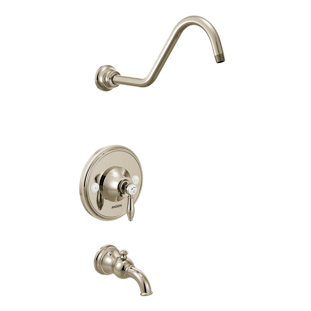 Moen Polished Nickel WEYMOUTH MOENTROL TS NO HEAD NL 