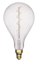 SATCO Clear PS52 LED Bulb Medium E-26 Base 2150 Kelvin 360&deg; Dimmable 