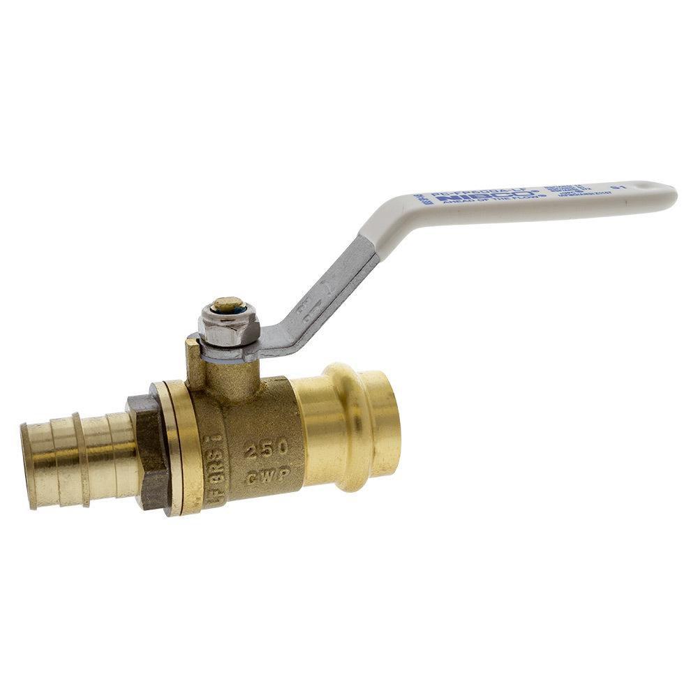 NIBCO Brass Full Port Press x F1960 250# Ball Valve 