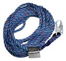 5/8 in. x 10 ft. Rope with Snap Hook and Loop in Blue