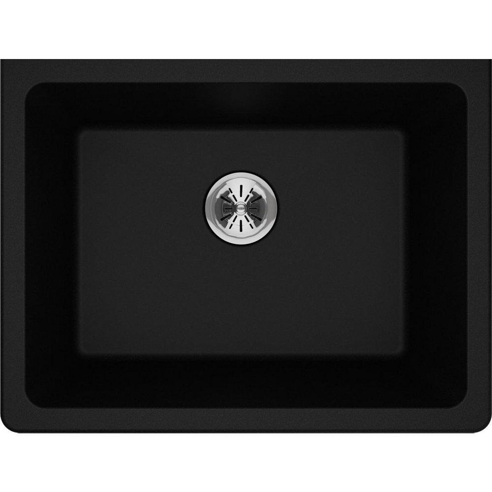 Elkay Black 25 x 18-1/2 in. Undermount Laundry Sink 