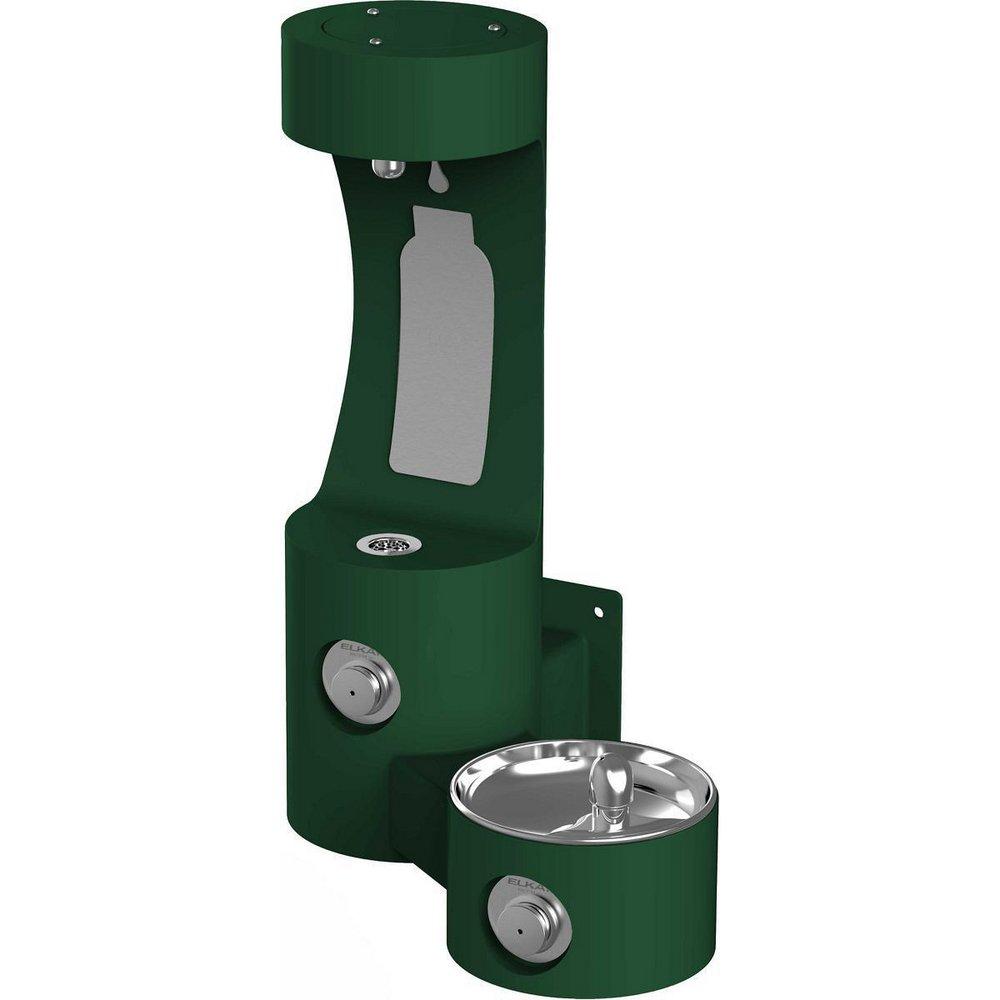 Elkay Evergreen Wall Mount Drinking Fountain and Bottle Filling Station 