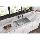 Elkay Polished Satin 32-1/4 x 18-1/4 in. No Hole Stainless Steel Double Bowl Undermount Kitchen Sink 