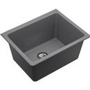 25 x 18-1/2 in. Undermount Laundry Sink in Greystone