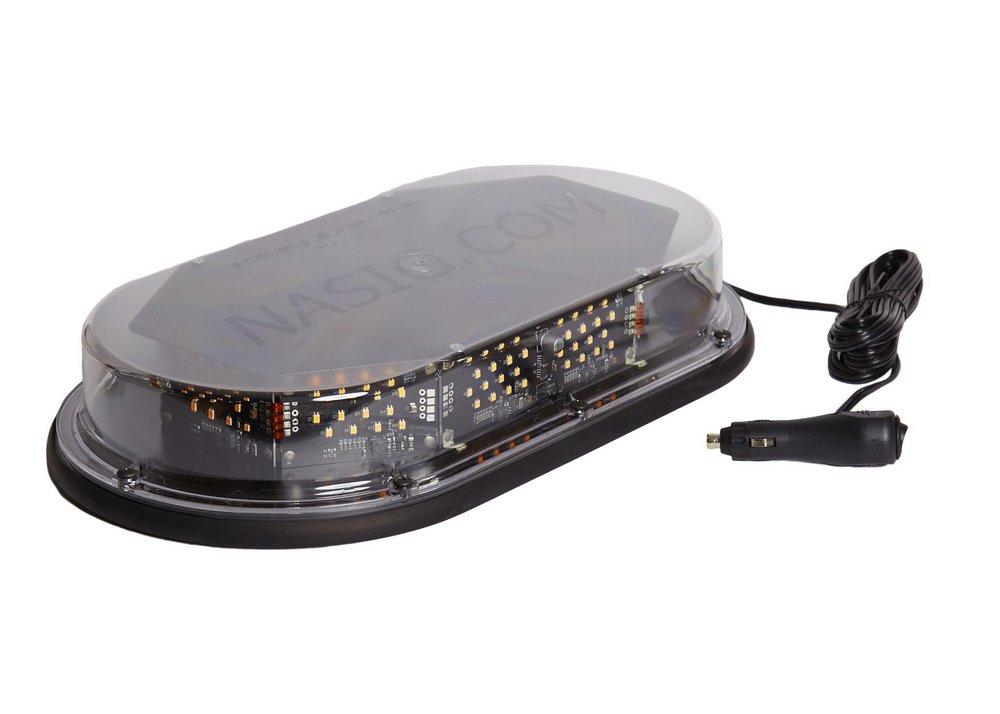 North American Signal Amber 12/24V Low-Profile LED Mini Light Bar 