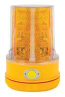 Personal High Output 36 LED Safety Light in Amber with Magentic Mount & Photocell