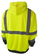 Radians Hi-Viz Orange Polyester Sweatshirt with Zipper in Hi-Viz Orange 