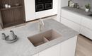 BLANCO Truffle 33 x 18 in. No Hole Composite Double Bowl Undermount Kitchen Sink 