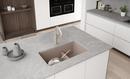 BLANCO Truffle 33 x 18 in. No Hole Composite Double Bowl Undermount Kitchen Sink 