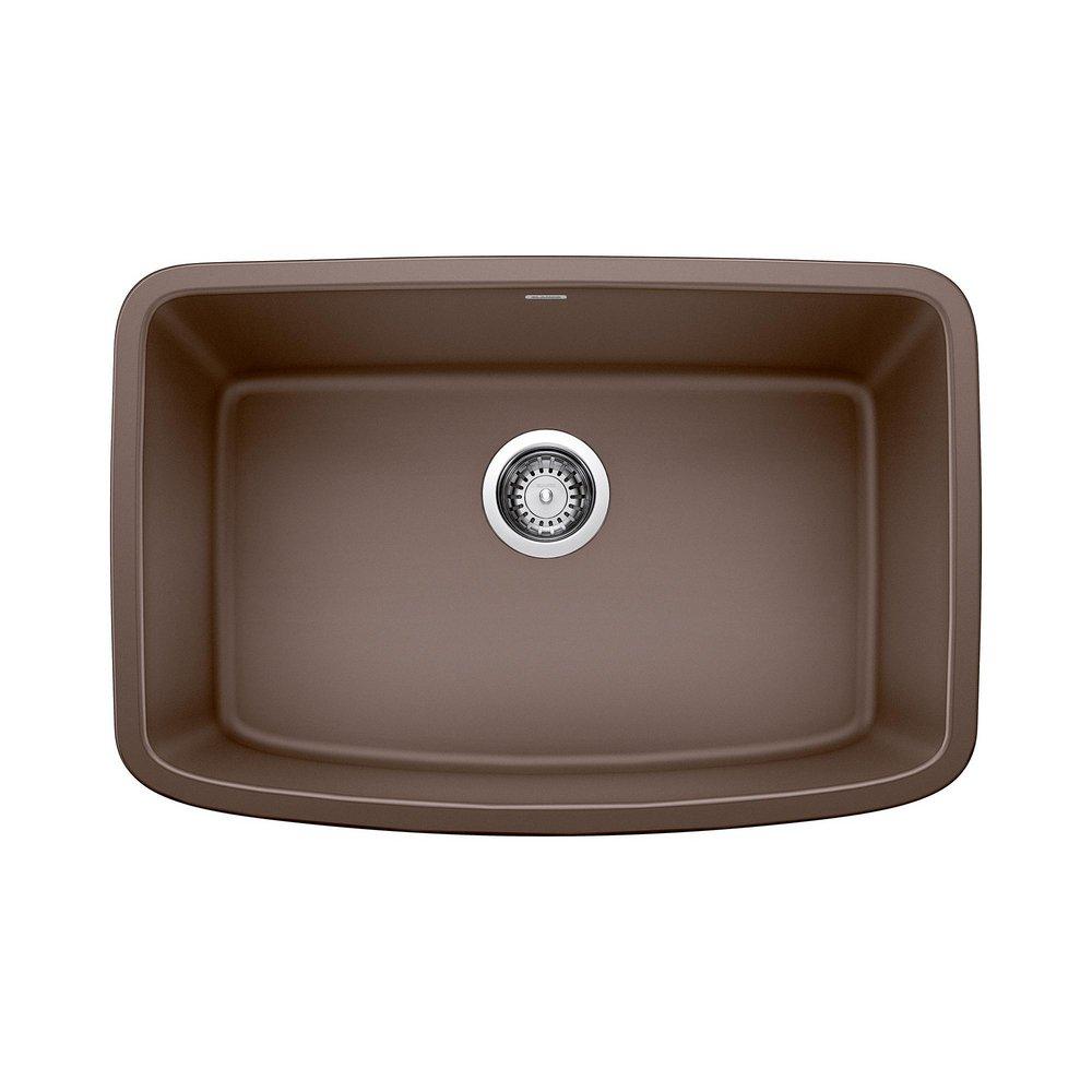 BLANCO Café 27 x 18 in. No Hole Composite Single Bowl Undermount Kitchen Sink 