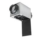 Broan Grey Bathroom Exhaust Fan in Silver 