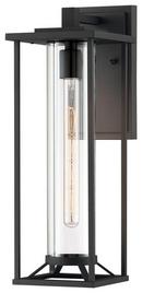 Minka Lavery Black 60W 1-Light Medium E-26 Outdoor Wall Sconce 