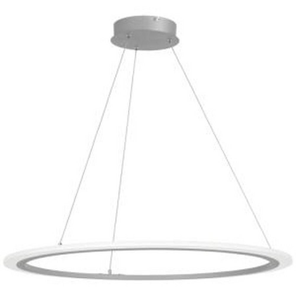 George Kovacs Silver 27W 1-Light Integrated LED Pendant 
