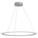 George Kovacs Silver 27W 1-Light Integrated LED Pendant 