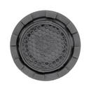 Neoperl Dark Grey Replacement Cache Aerator Kit with 1.5 gpm Junior Perlator Aerator, Key and Washer for Moen 