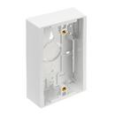 LEVITON White 1-9/20 in. 1-Gang Surface Mount Box 
