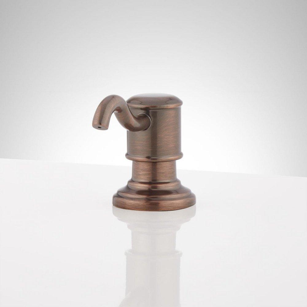 Signature Hardware Oil Rubbed Bronze Soap Dispenser 