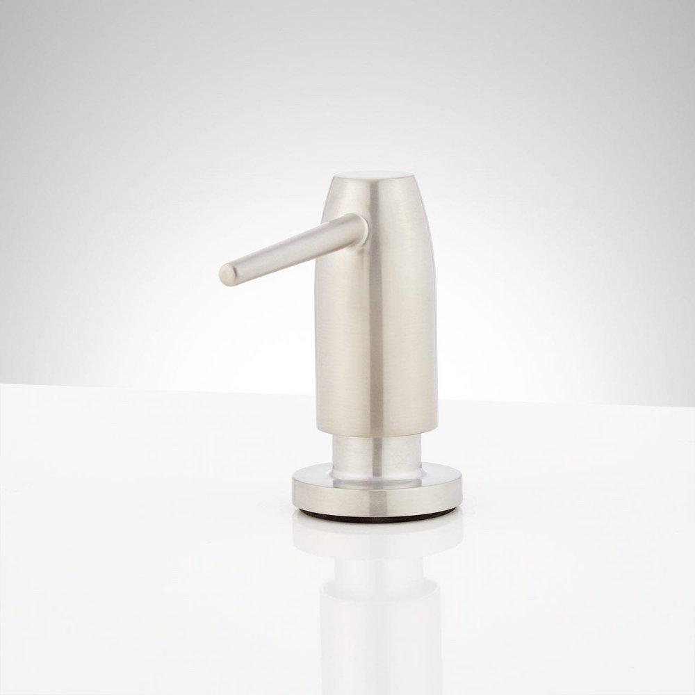 Signature Hardware Stainless Steel Soap Dispenser 