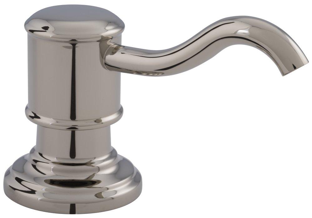 Signature Hardware Polished Nickel Soap Dispenser 