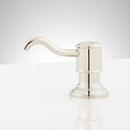 Signature Hardware Polished Nickel Soap Dispenser 