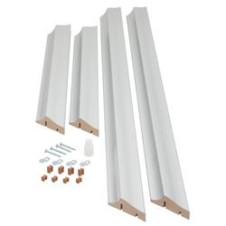 48 x 36 in. Overlay MDF Mirror Frame Kit in White