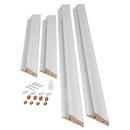 American Pride White 30 x 36 in. Overlay MDF Mirror Frame Kit 