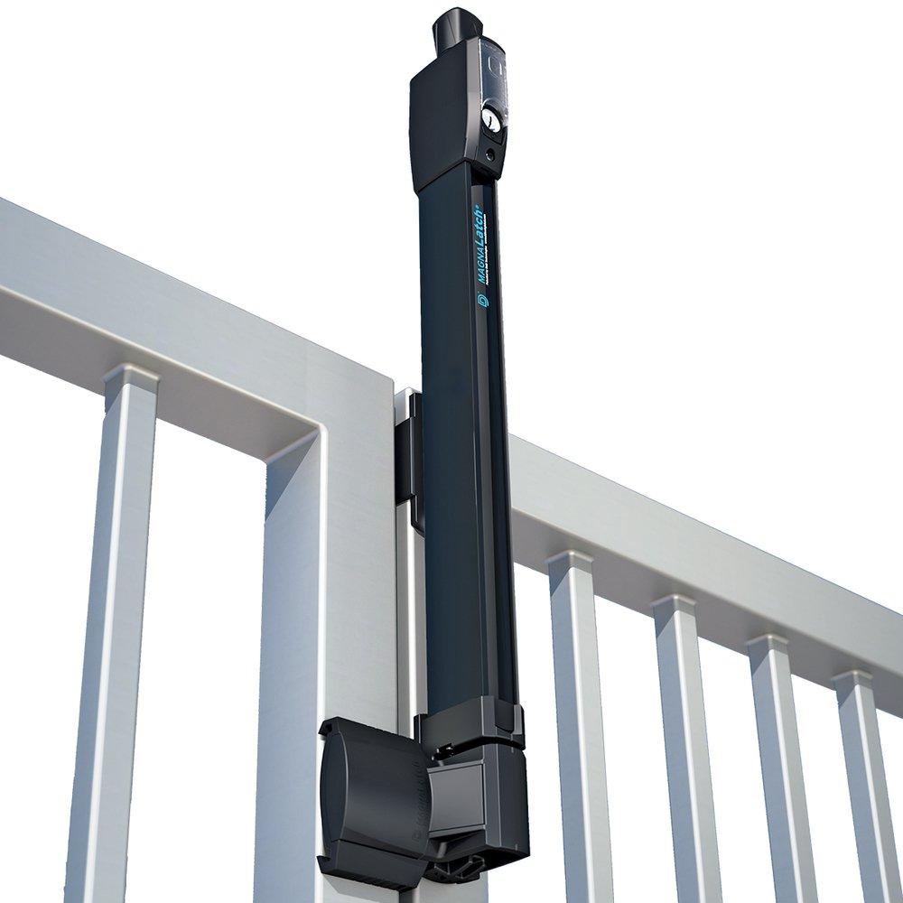 D&D Technologies USA Black Polymer Top Pull Pool Safety Gate Latch 