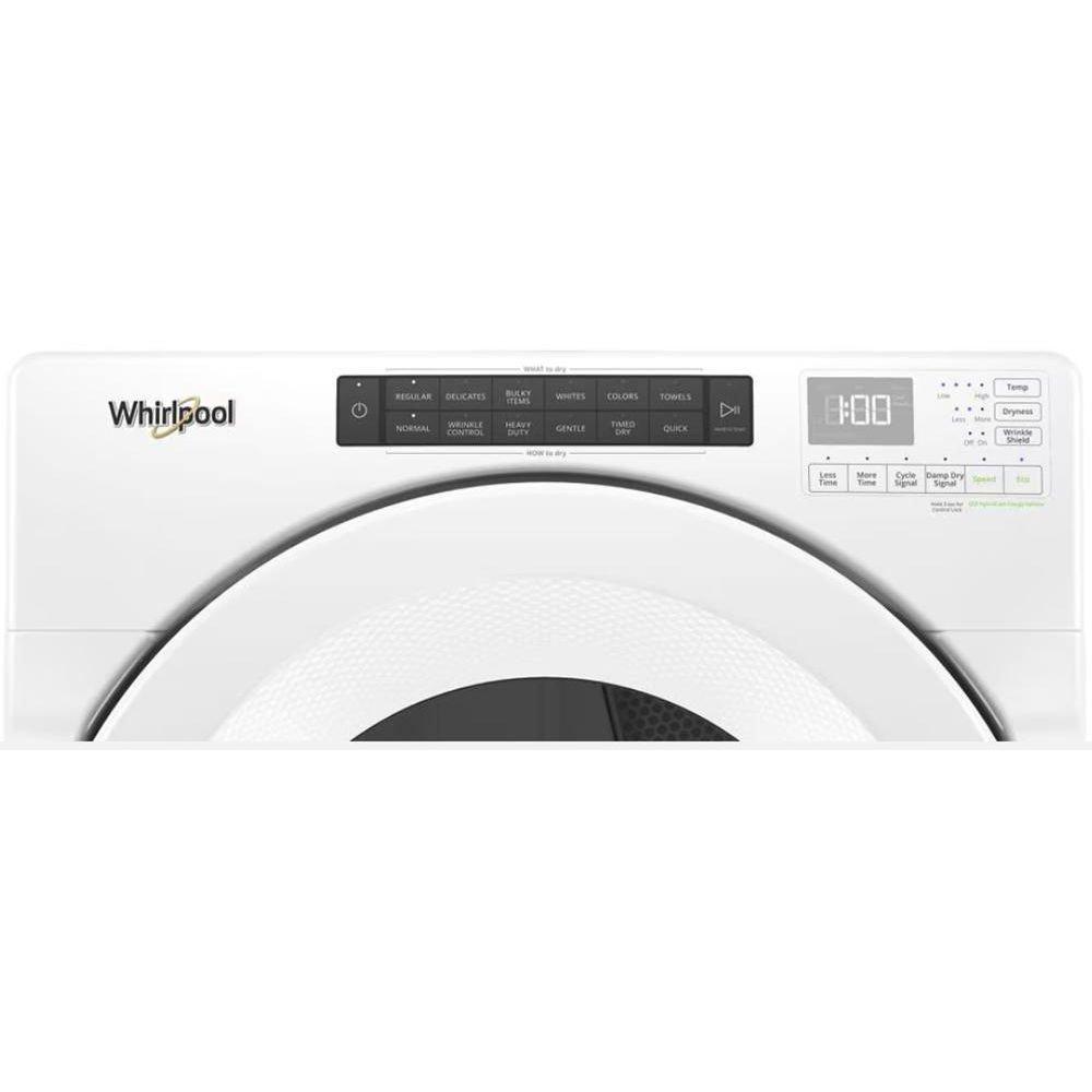 Whirlpool White 27 in. 7.4 cu. ft. Electric Dryer 