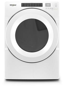 27 in. 7.4 cu. ft. Ventless Heat Pump Dryer in White