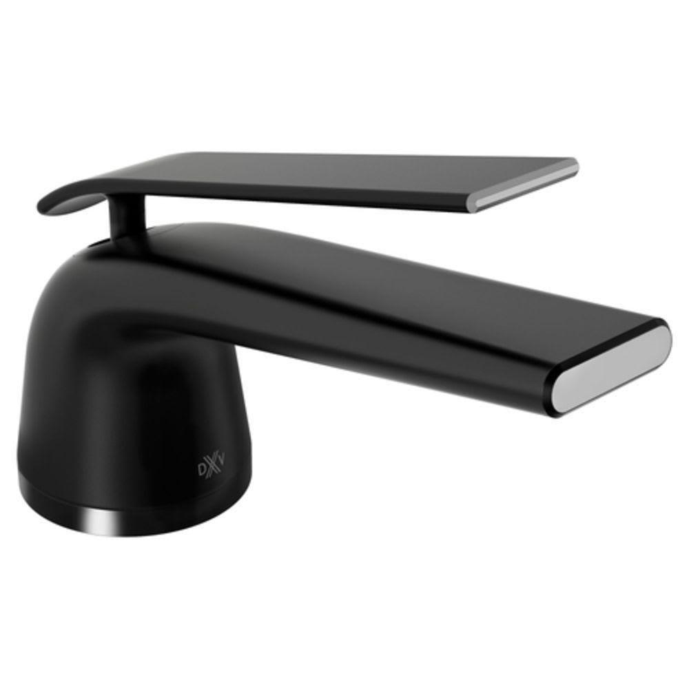 DXV Matte Black Single Handle Monoblock Bathroom Sink Faucet Lever Handle 