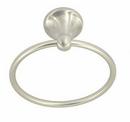 Better Home Satin Nickel Round Closed Towel Ring 