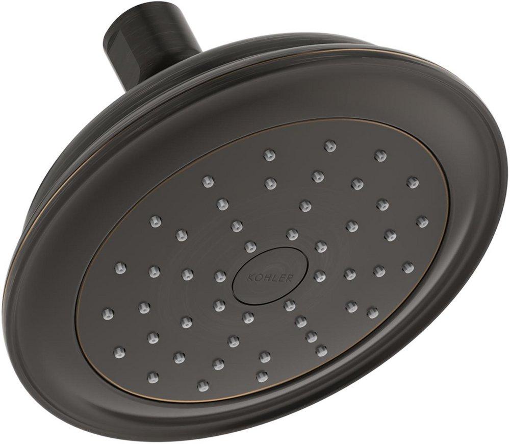 KOHLER Oil Rubbed Bronze Single Function Air Showerhead 