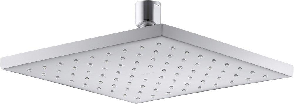 KOHLER Polished Chrome Single Rain Showerhead 