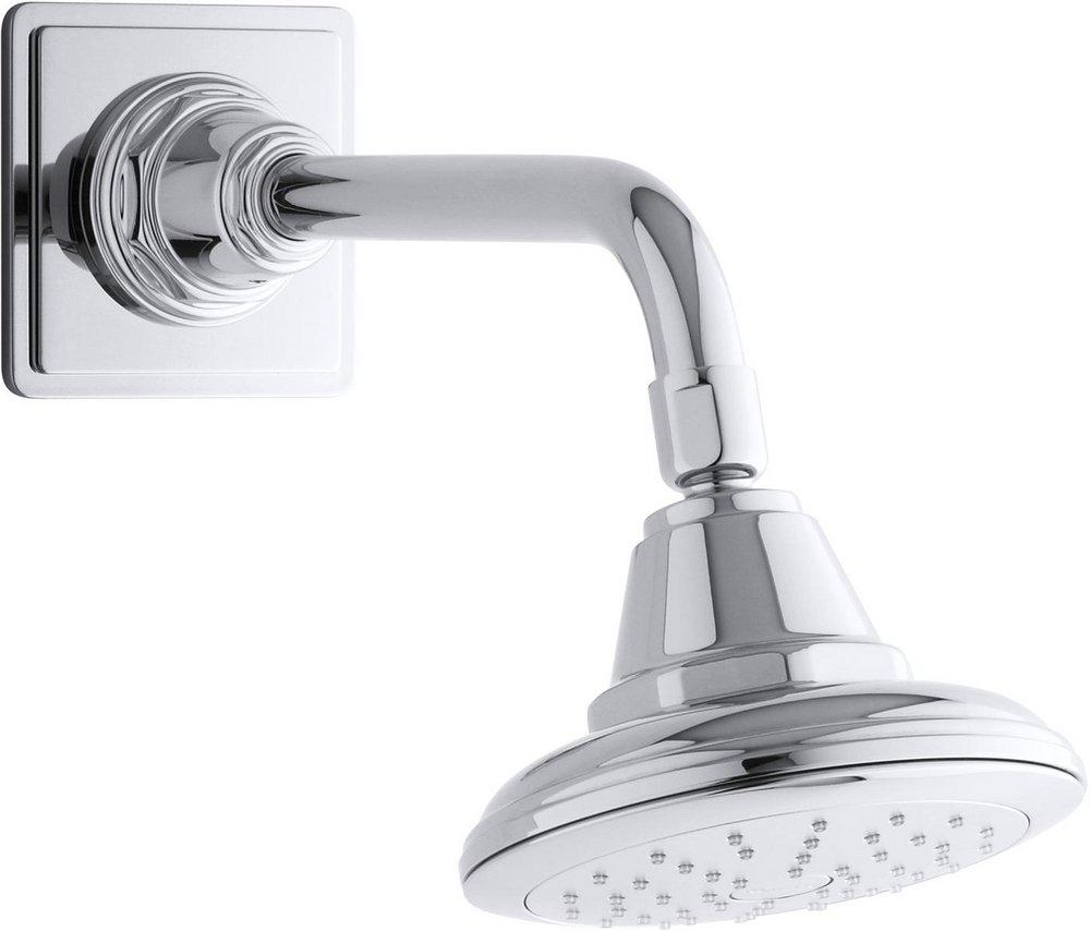KOHLER Polished Chrome Single Function Showerhead 