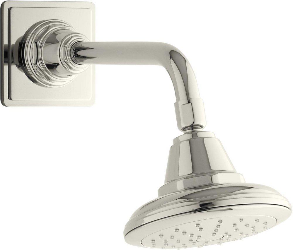 KOHLER Vibrant&reg; Polished Nickel Single-function Showerhead 
