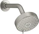 KOHLER Vibrant&reg; Brushed Nickel Multi Function Wide Coverage, Intense Drenching and Targeted Spray Showerhead 