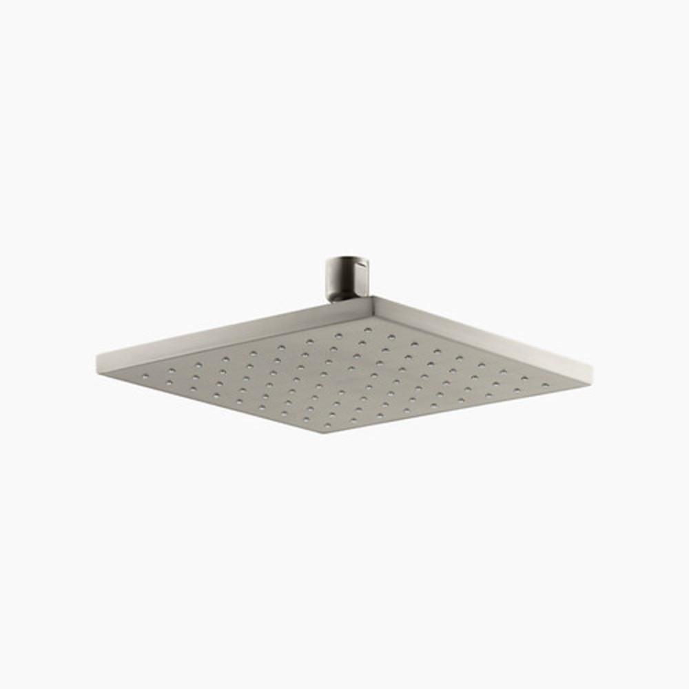 KOHLER Vibrant&reg; Brushed Nickel Single Rain Showerhead 