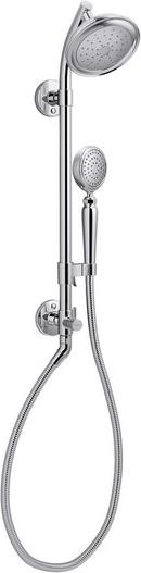 Single Handle Shower System in Polished Chrome