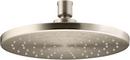 KOHLER Vibrant&reg; Brushed Bronze Single Rain Showerhead 