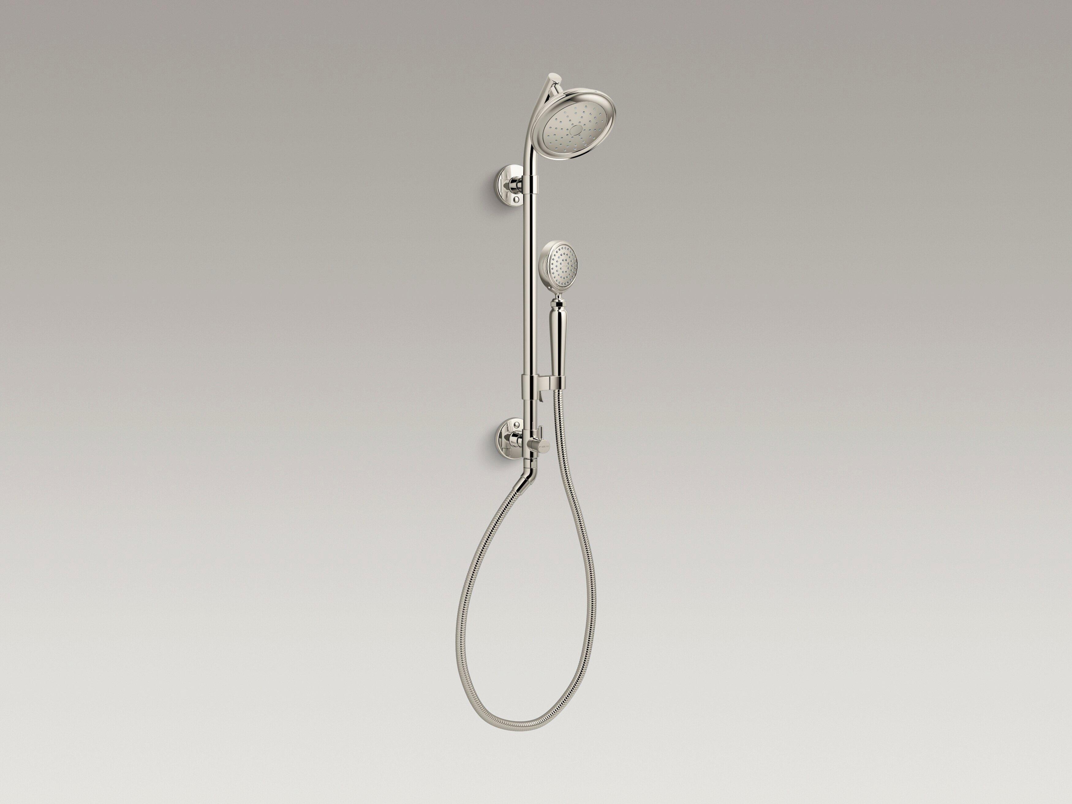 KOHLER Vibrant Polished Nickel Single Handle Single Function Shower System 