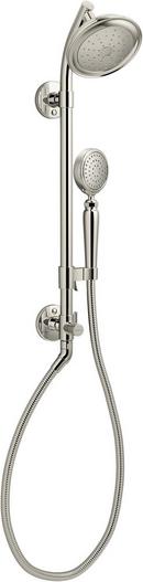 KOHLER Vibrant&reg; Polished Nickel Single Handle Shower System 