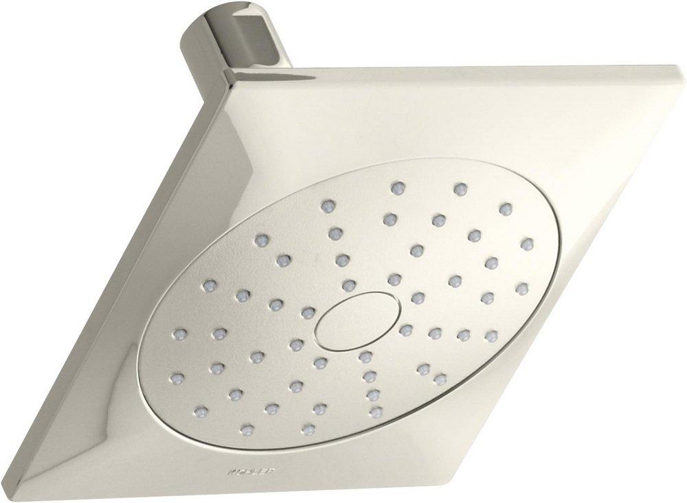 KOHLER Vibrant&reg; Polished Nickel Single Function Full Showerhead 