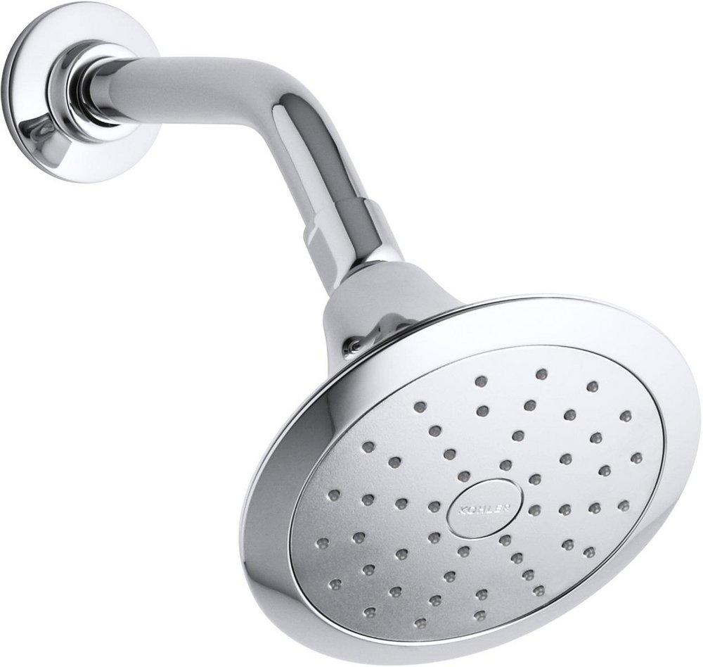 KOHLER Polished Chrome Single Function Air Showerhead 