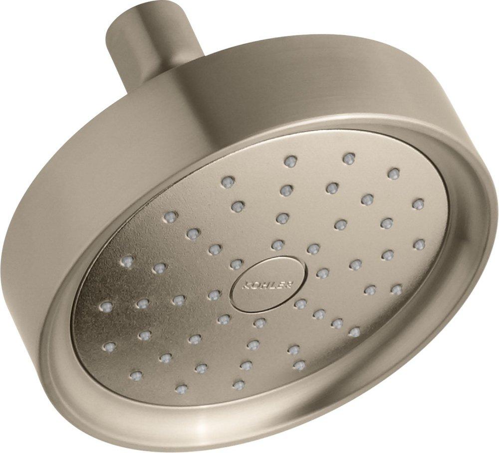 KOHLER Vibrant&reg; Brushed Bronze Single Function Katalyst&reg; Showerhead 