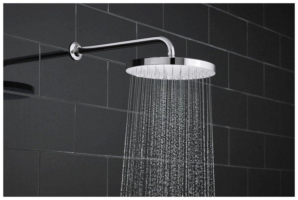 KOHLER Oil Rubbed Bronze Single Drenching Rain and Full Coverage Showerhead 