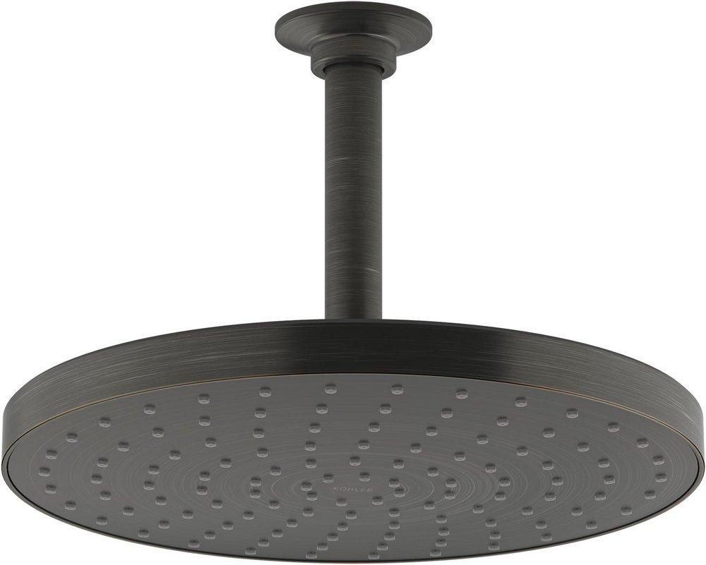 KOHLER Oil Rubbed Bronze Single Drenching Rain and Full Coverage Showerhead 