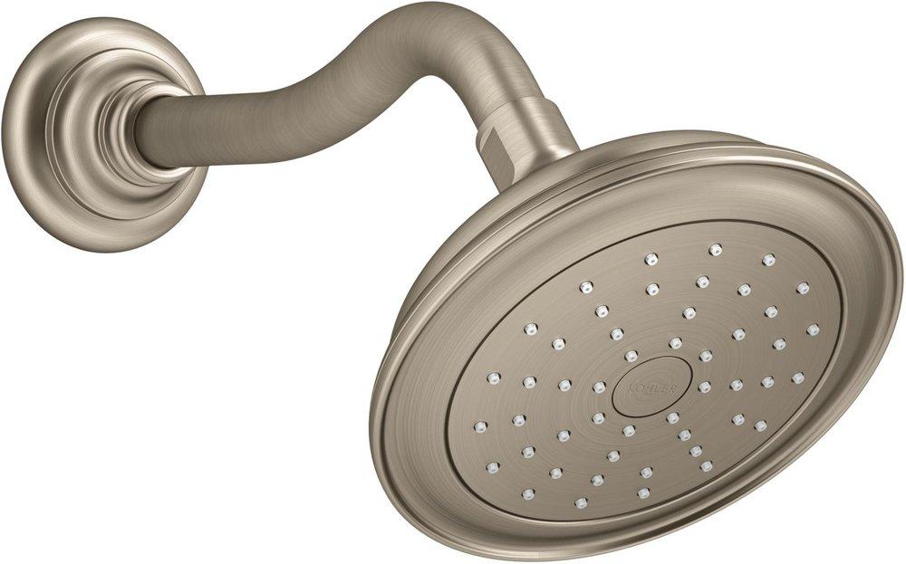 KOHLER Vibrant&reg; Brushed Bronze Single Katalyst&reg; and Full Showerhead 