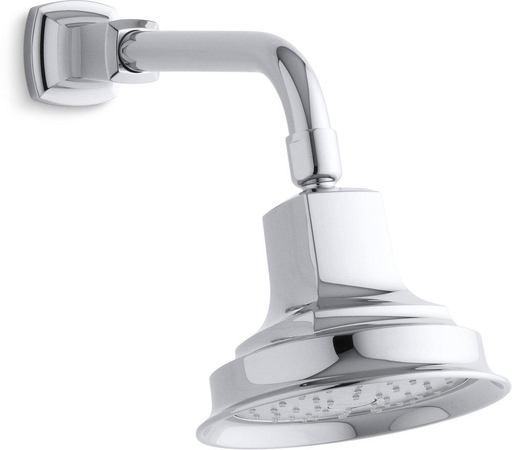 KOHLER Polished Chrome Single Function Air Showerhead 
